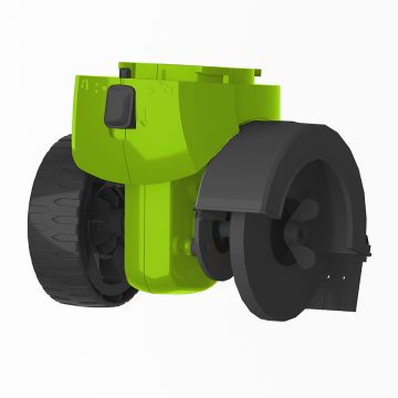 Tête de rechange pour nettoyeur de joints, brosses métalliques incluses