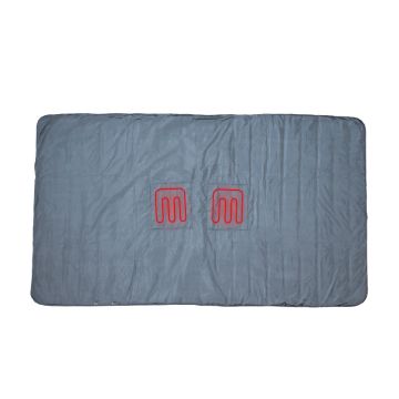 Coussin chauffant / couverture chauffante à batterie