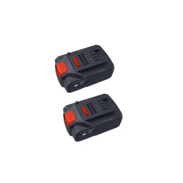 TEDURA Batterie supplémentaire pour tronçonneuse sans fil (Set de 2)