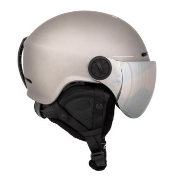 Casque de ski avec visière M (55-58 cm)