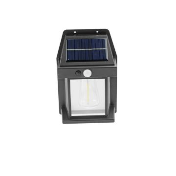 TEDURA Lampes murales solaires (Set de 4)