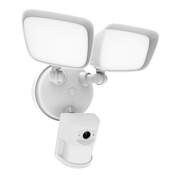 Überwachungskamera mit Flutlicht