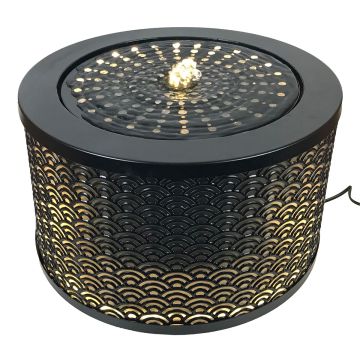 LED-Zierbrunnen METALL