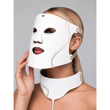 Masque de luminothérapie LED pour le visage et le cou