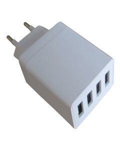 4-faches USB-Ladegerät