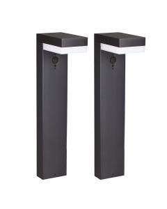 Borne lumineuse solaire (Set de 2)