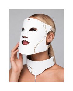 LED-Lichttherapie-Maske f&uuml;r Gesicht und Hals